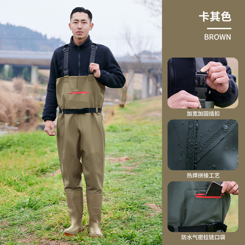 Upgraded PVC reinforced version - khaki