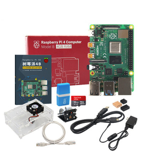 Raspberry Pi 4 Kit raspberry pi 4 kit desktop da 8gb raspberry pi 4 8gb starter kit adattatore di alimentazione per scheda SD - Product Image 3