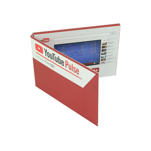 4.3&quot; Video Brochure Card Book <strong>Digital</strong> Video Greeting Card for Wedding <strong>and</strong> Invitation - Product Image 1
