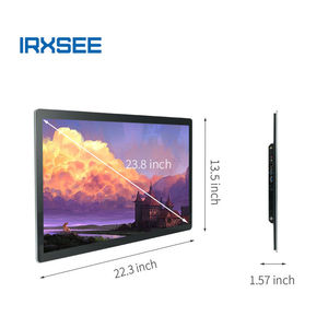 15,6 \ "18,5 \" 21,5 \ "23,8 \" Escritorio interactivo/Medios montados en la pared Monitor de pantalla táctil LCD capacitiva Pantalla interior Nuevo - Product Image 5