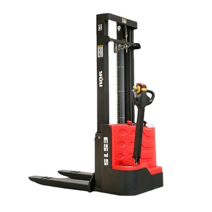 Palet istifleyici 2 Ton 2 metre elektrik kendinden yükleme elektrikli el istifleyici tam elektrikli 2000kg 5000mm - Product Image 6