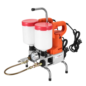 High Pressure <strong>Two</strong>-<strong>Component</strong> Liquid Epoxy <strong>Injection</strong> <strong>Grouting</strong> Pump Steel Construction for Concrete Polyurethane Foaming <strong>Machine</strong>