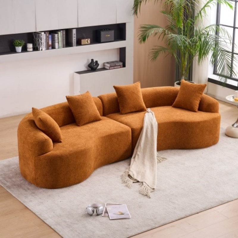 Orange + Chenille + 4 places + Mousse