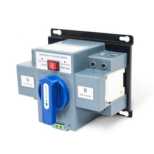 Çift güç manuel otomatik ATS anahtarı 2P 63A otomatik Transfer anahtarı jeneratör için 120V 220V 380V denetleyici - Product Image 1