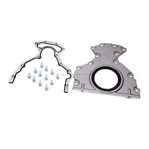 ชิ้นส่วนรถยนต์เครื่องยนต์ด้านหลังซีลหลักชุดฝาครอบ4.8 5.3 6.0 6.2สำหรับ Chevy GMC 12639250 12633579 - Product Image 2