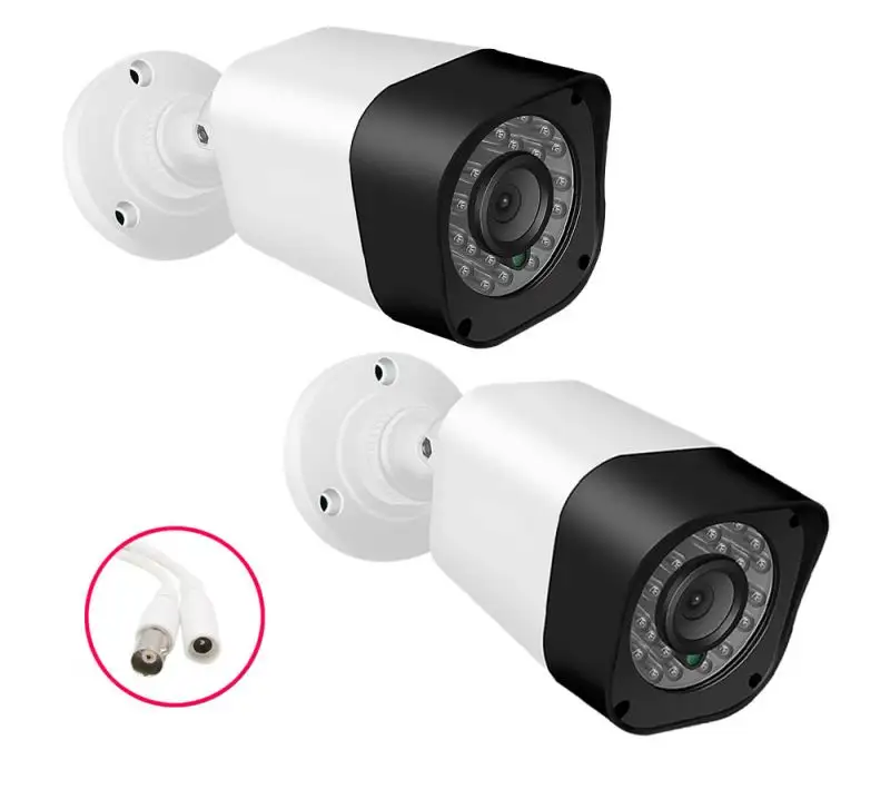 Màu sắc tầm nhìn ban đêm Camara de seguridad Home an ninh cam video giám sát 1080p 5MP AHD Camera HD Bullet CCTV Camera