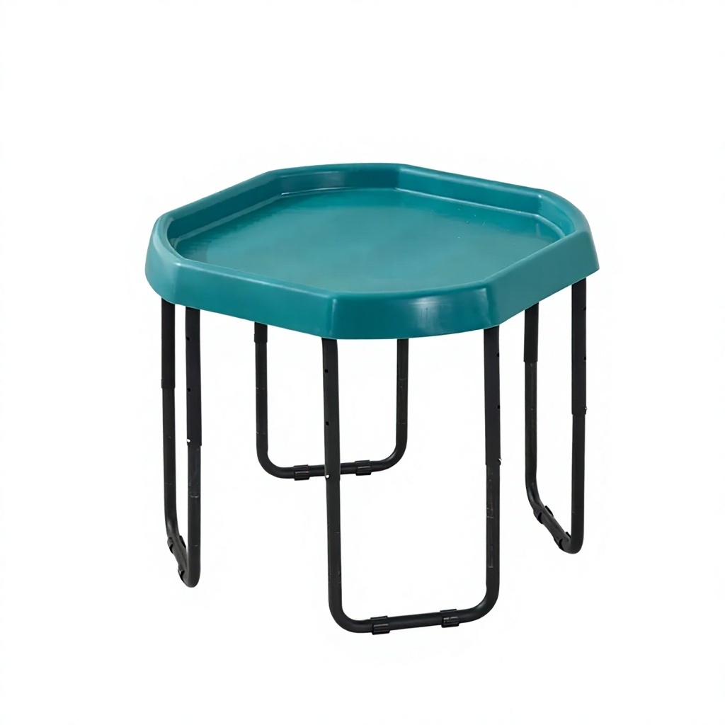 Supporto per vassoio verde scuro da 70 cm