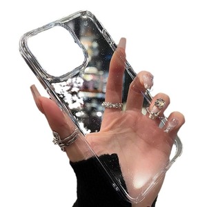 PC sert iPhone için kılıf 16 Pro Max Glitter pembe telefon kılıfı şeffaf Premium <span class=keywords><strong>Apple</strong></span> 15 Anti damla koruyucu iPhone için kılıf 13