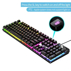 Factory <strong>Custom</strong> Gamer <strong>Keyboard</strong> Teclado Backlit RGB Mechanical <strong>Keyboard</strong> <strong>Computer</strong> Gaming <strong>Keyboard</strong> - Product Image 2