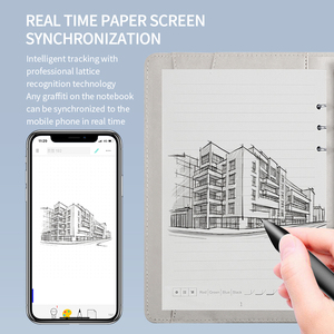 Cuaderno diario inalámbrico con Banco de energía de tamaño A5 con bloqueo de huellas dactilares y Usb, regalo de negocios personalizado, bolígrafo inteligente, sincronización de pantalla de papel - Product Image 6