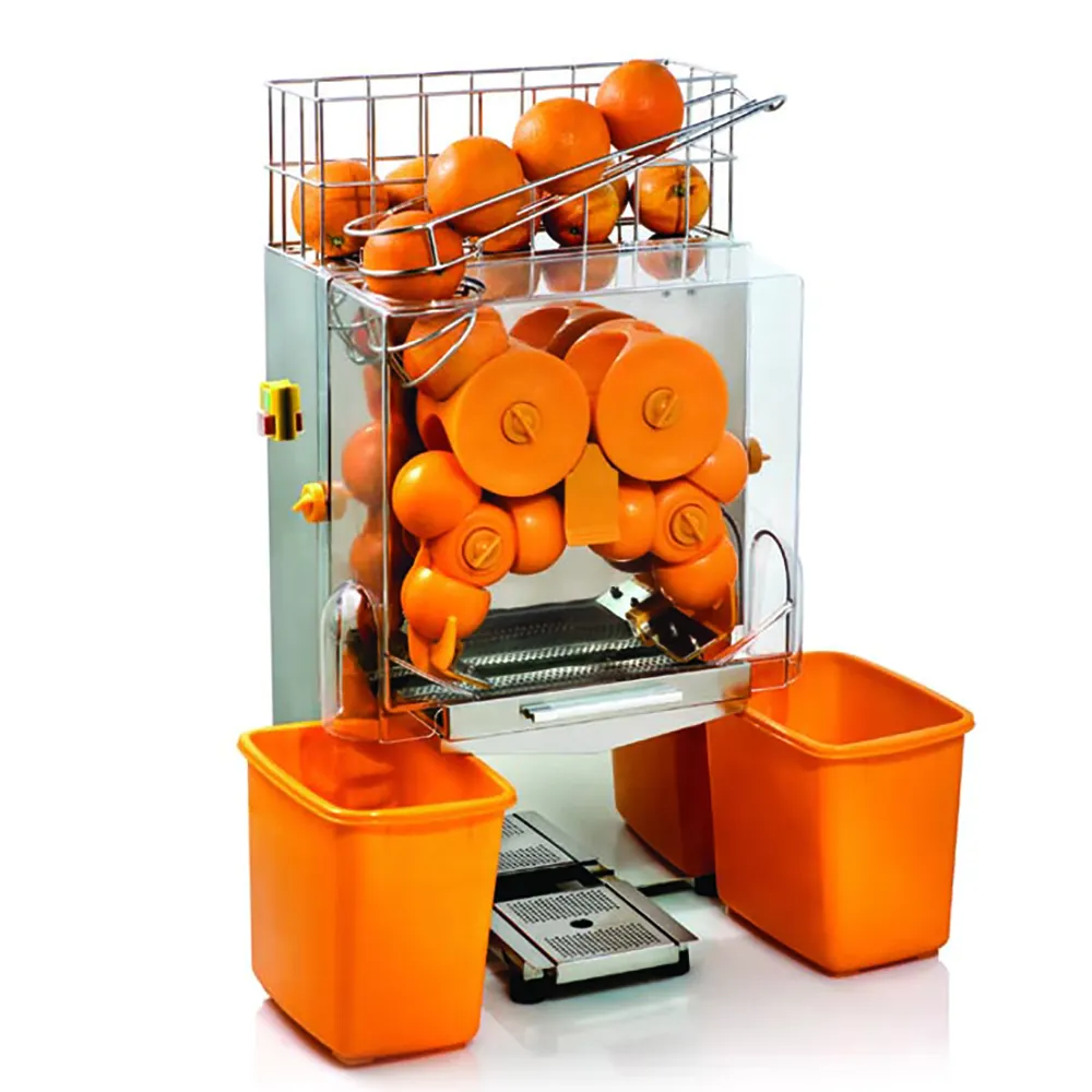 Máquina exprimidora de naranjas Industrial de la mejor calidad, exprimidor de naranjas automático, 2019