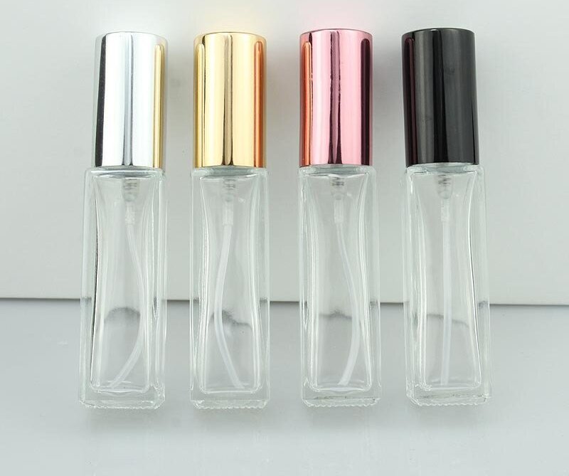 clear bottle+sliver cap