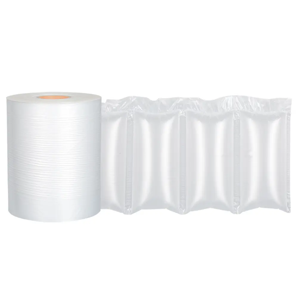 Pellicola protettiva per cuscino d'aria/confezione in rotolo di pellicola per cuscino d'aria/borsa per cuscino a bolle d'aria
