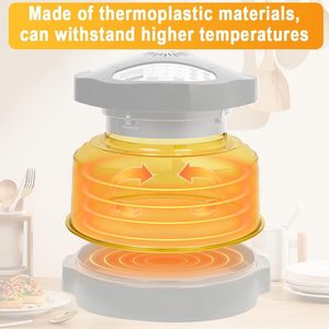 Nuwave Pro Plus/Elite lò điện Dome thay thế nhiệt & tác động kháng hổ phách nhựa nhiệt dẻo Hướng dẫn sử dụng vật liệu nhựa - Product Image 4