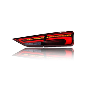 For Audi 2013-2019 <strong>A3</strong> Tail Light Assembly with High Configuration LED Rear Turn Signal Clear Red Lens 12V New Rear Taillight - Product Image 4