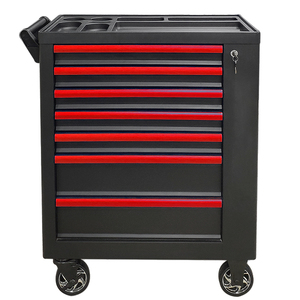 7抽屉工具车重型工具手推车车间工具柜 - Product Image 4