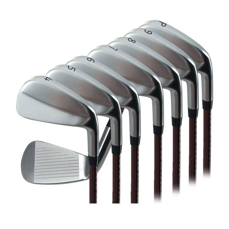 Кованые клюшки для гольфа с логотипом на заказ, набор кованых клюшек для гольфа премиум класса 4-9 дюймов