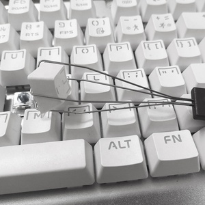 Removedor de teclas de plástico para teclas, extrator de teclas para teclas mecânicas DIY, ferramenta de venda por atacado