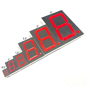 4-Zoll-Super-Rot-7-Segment-Anzeige 0,5 ''1'' 1,2 ''2,3'' 3-Zoll-einstellige 7-Segment-LED-Anzeige - Product Image 1