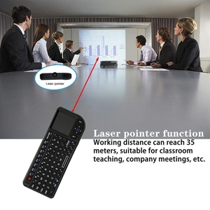 Ratón y teclado inalámbrico A8 Mini, dispositivo con panel táctil láser, 2,4g, teclado inteligente inalámbrico - Product Image 5