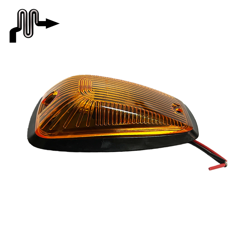 AMBER lens+amber leds