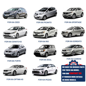 起亚CEED CERATO K3 FORTE OPTIMA K5 PICANTO RIO SOUL SPORTAGE SORENTO CARENS PEGAS侧镜玻璃罩灯 - Product Image 2