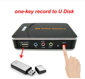 Scheda di acquisizione Video HDMI AV per PS4 Game STB VHS videocamera registrazione Video per PC su USB Flash Disk Line In Mic In HDMI Loop - Product Image 3
