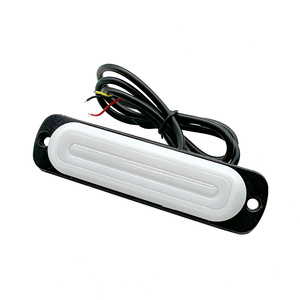 ADT กระพริบแฟลชไฟเตือน LED สีเหลืองอําพัน 12-24V ไฟสัญญาณเตือนฉุกเฉินแฟลชไฟเครื่องหมายด้านข้างรถบรรทุก - Product Image 2