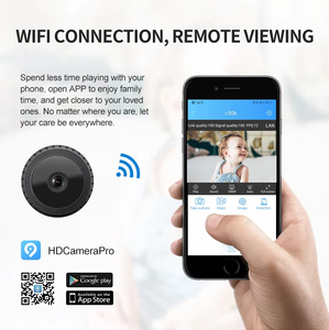Mini spor kamera A10 A10 Mini kamera kızılötesi gece görüş HD geniş açı kamera WiFi kablosuz izleme - Product Image 2