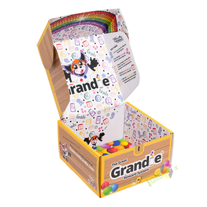 Fabrika özelleştirilmiş karikatür oyuncak paketleme karton kutu, yeniden kullanılabilir oluklu baskılı kağıt kutusu - Product Image 1