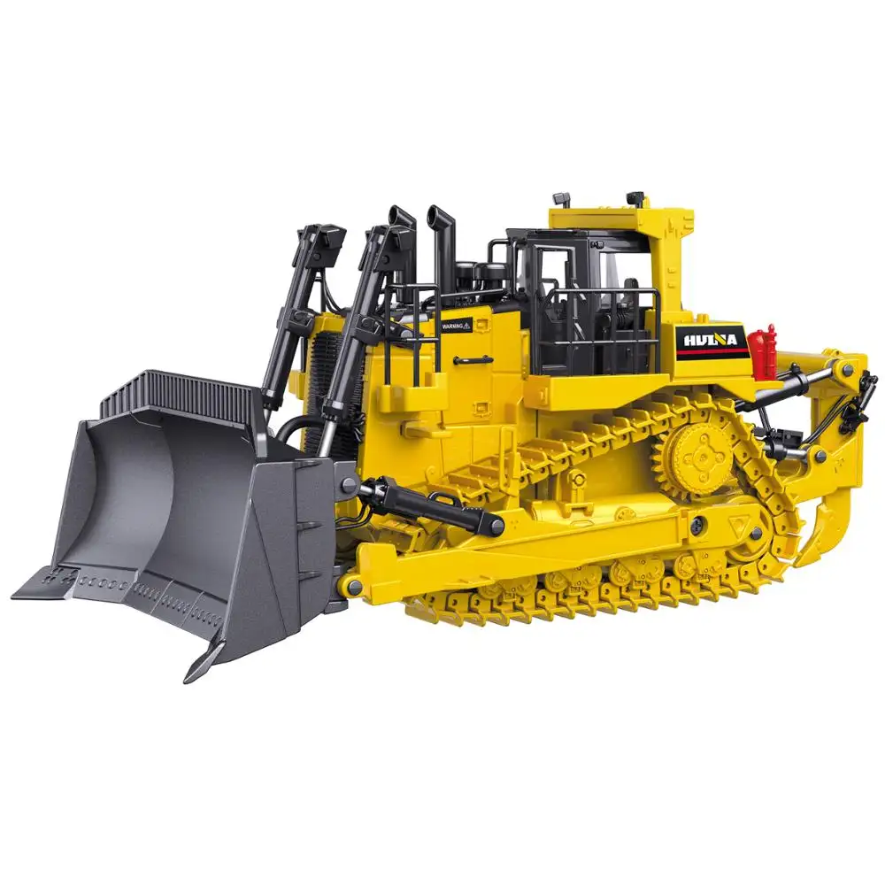 Diecast Spielzeug Huina 1:50 Legierung Schwere Bulldozer 1700 Simulierte Bagger Modell Riesigen Schaufel Engineering Fahrzeug Kinder Spielzeug Auto