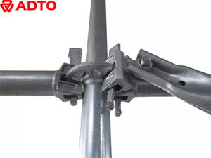 ADTO Rozette Ringlock System Andamio Accesorios Piezas Ledger Andamio de alta calidad para la venta