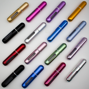 Wholesale Customization <strong>5ml</strong> Travel Refillable Aluminum Atomizer <strong>Perfume</strong> pink Spray Bottle Portable Mini Refillable <strong>Perfume</strong> - Product Image 2