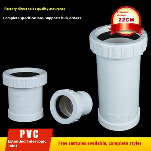 Sheng Yu PVC ống thoát nước phù hợp mở rộng 18 20 22cm áp suất thấp đúc kỹ thuật mịn xử lý bề mặt mở rộng doanh - Product Image 5