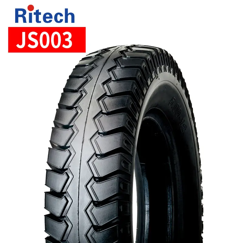 RITECH JS003 4.00-12,4.50-12,500-12, 4/6/8PR TT & TL motosiklet lastiği lastik