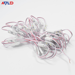 โมดูลไฟ LED ขนาดเล็กแรงดันไฟฟ้าต่ำ12V DC 0.72วัตต์2โมดูล LED สำหรับสัญญาณช่องตัวอักษร - Product Image 1