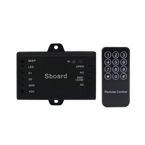 Mini Single Door <strong>Controller</strong> 1,000 Users <strong>Wiegand</strong> 26~44, 56, 58 Bits Output With Remote, Can Connect With Any Wiegan Reader - Product Image 2