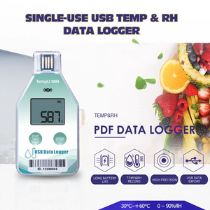 Registrador de datos de temperatura y humedad de un solo uso Cadena de frío PDF Registrador DE DATOS USB Tempu08B - Product Image 6