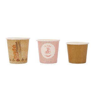 <strong>2</strong>.5oz 3oz 4oz 65ml 120ml Office Business Small Capacity Coffee Tasting Paper <strong>Cup</strong> - Product Image 1