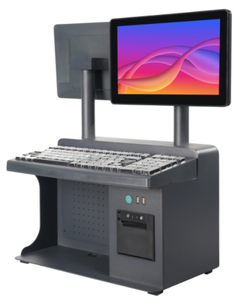 Caja registradora POS, sistema de caja registradora pos con monitores dobles de 11,6 pulgadas - Product Image 1