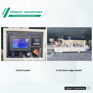 HYSEN tam otomatik çok fonksiyonlu kenar bantlama makinesi MDF üretim inşaat kazıma ince kırpma parlatıcı - Product Image 3