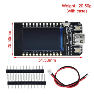 T-Display ESP32 scheda di sviluppo modulo WiFi e Bluetooth scheda di controllo LCD da 1.14 pollici CH9102 - Product Image 2