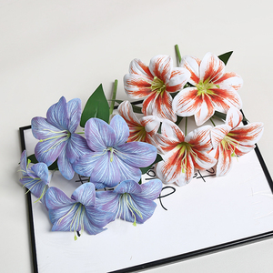 Multi-Color Super Realistic Lily Soft Simulation for Multiple Occasions like Back to School and Father's Day with Durable Stem - Product Image 6
