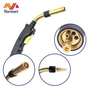 Mỏ hàn MIG MAG BND 200A làm mát bằng khí, súng hàn công nghiệp, cáp 3M 5M, đầu nối <span class=keywords><strong>Euro</strong></span>, ít bắn tung tóe, hàn nhôm thép - Product Image 5