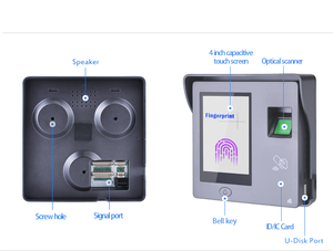 M11 Biometric Time Attendance Time Recording Fingerprint Access Control System - Product Image 3