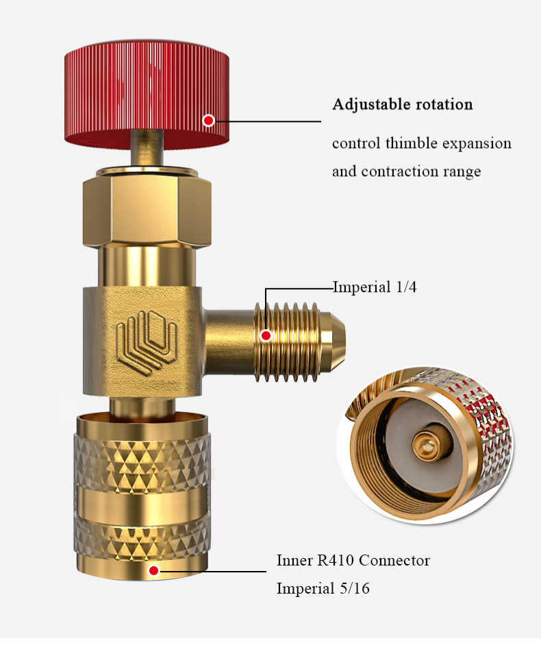 1/4" To 5/16" R410