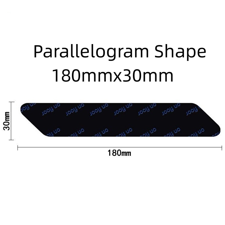Forme de parallélogramme 180mm x 30mm