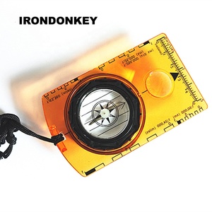 IRONDONKEY Outdoor Camping Acryl Wander kompass mit Map Scale Travel Multifunktion aler Vergrößerung spiegel kompass - Product Image 5