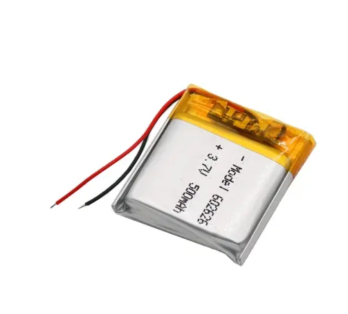 Batería recargable de polímero de litio para auriculares, batería de 3,7 v, 600mah, 602535, 062535, para DVR, GPS, MP4, BT, inalámbrica