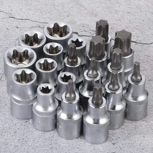 20pcs 1/2 "套筒套装手动工具扳手套件汽车修理工具套筒棘轮扳手家用五金套件套筒套装